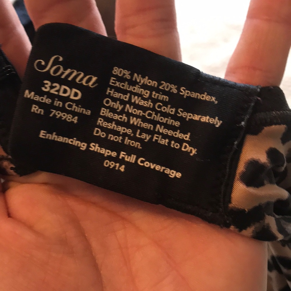 Leopard Print Bra - image 3